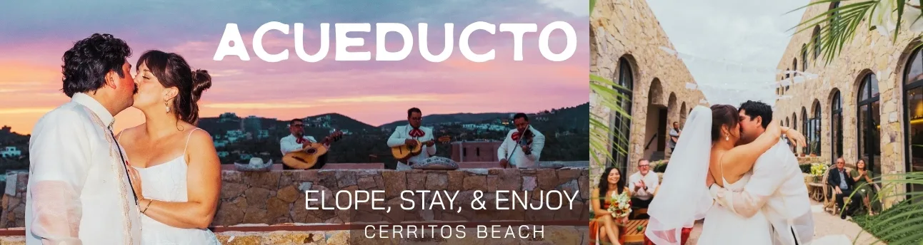 Acueducto — elope, stay & enjoy at Cerritos Beach.